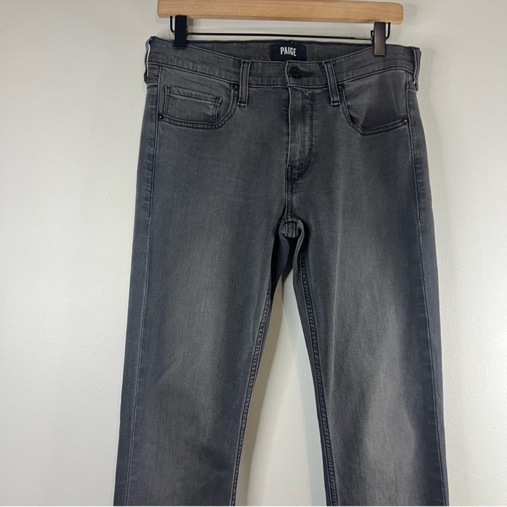 Paige Black Wash Lennox Jeans 30W - Picture 4 of 7